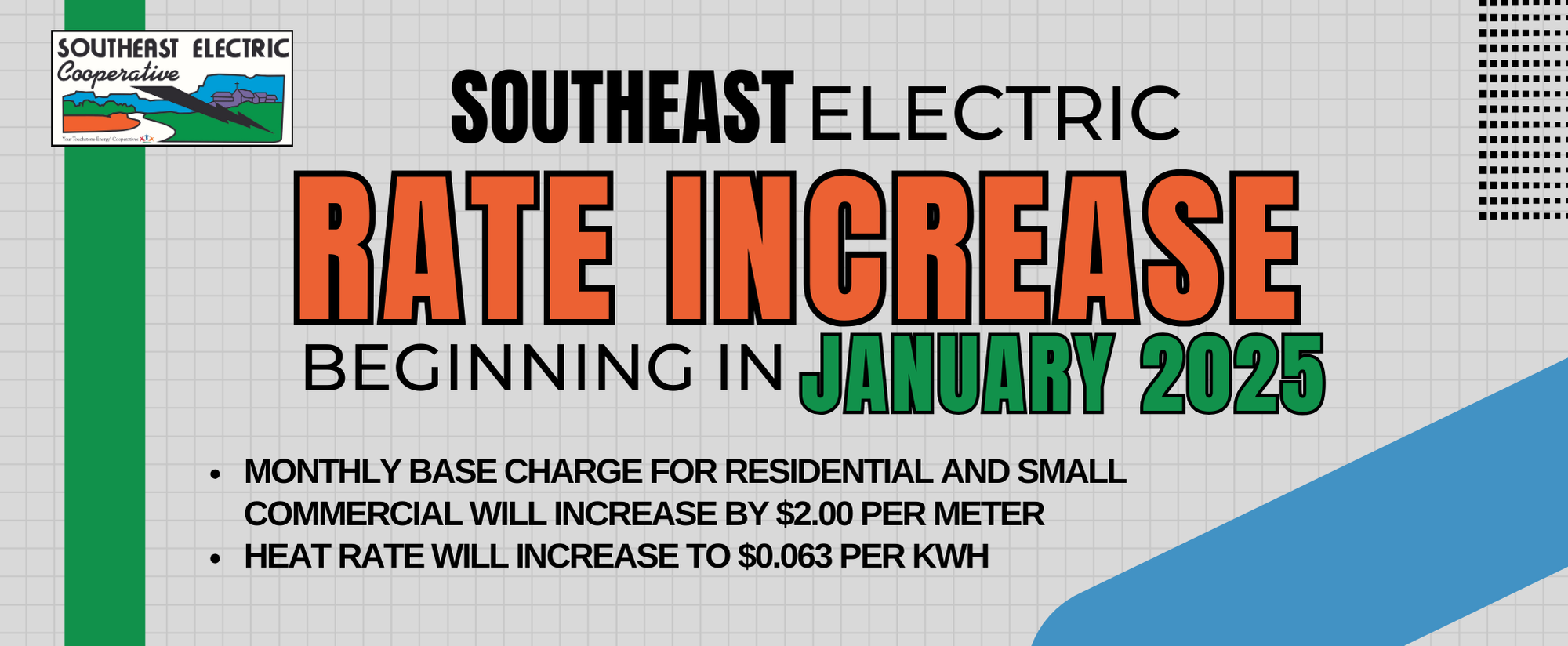 2025 RATE INCREASE