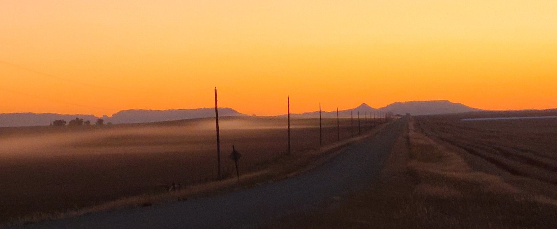 SUNSET IN MONTANA